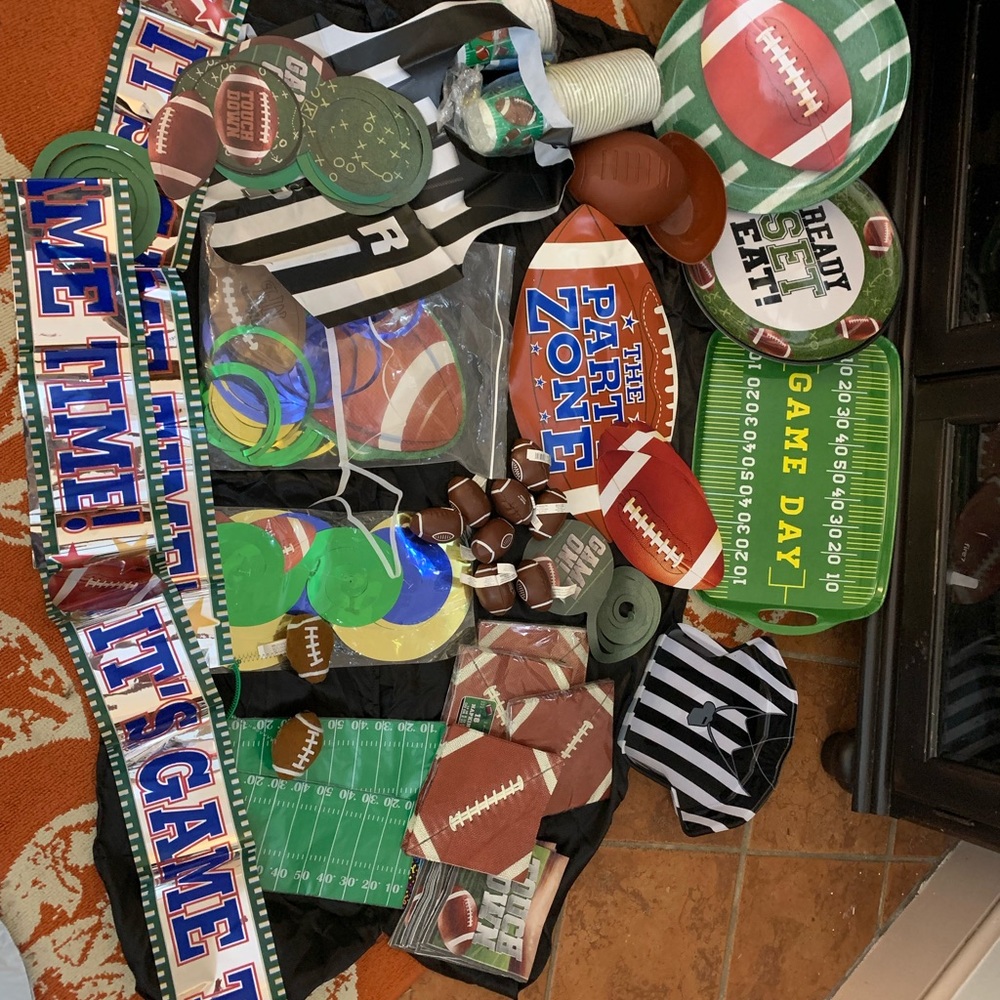 Huge Football Party Lot